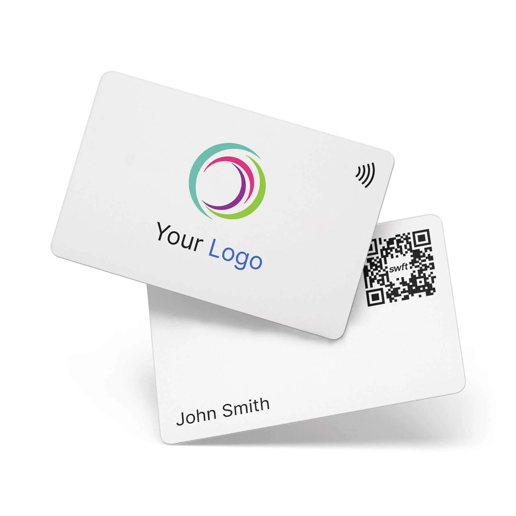 White PVC NFC Card